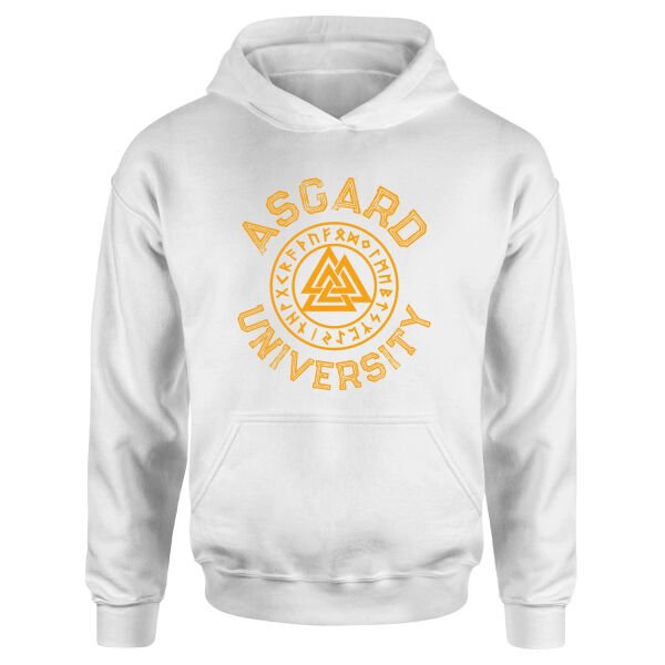 Asgard University Hoodie L - Beyaz