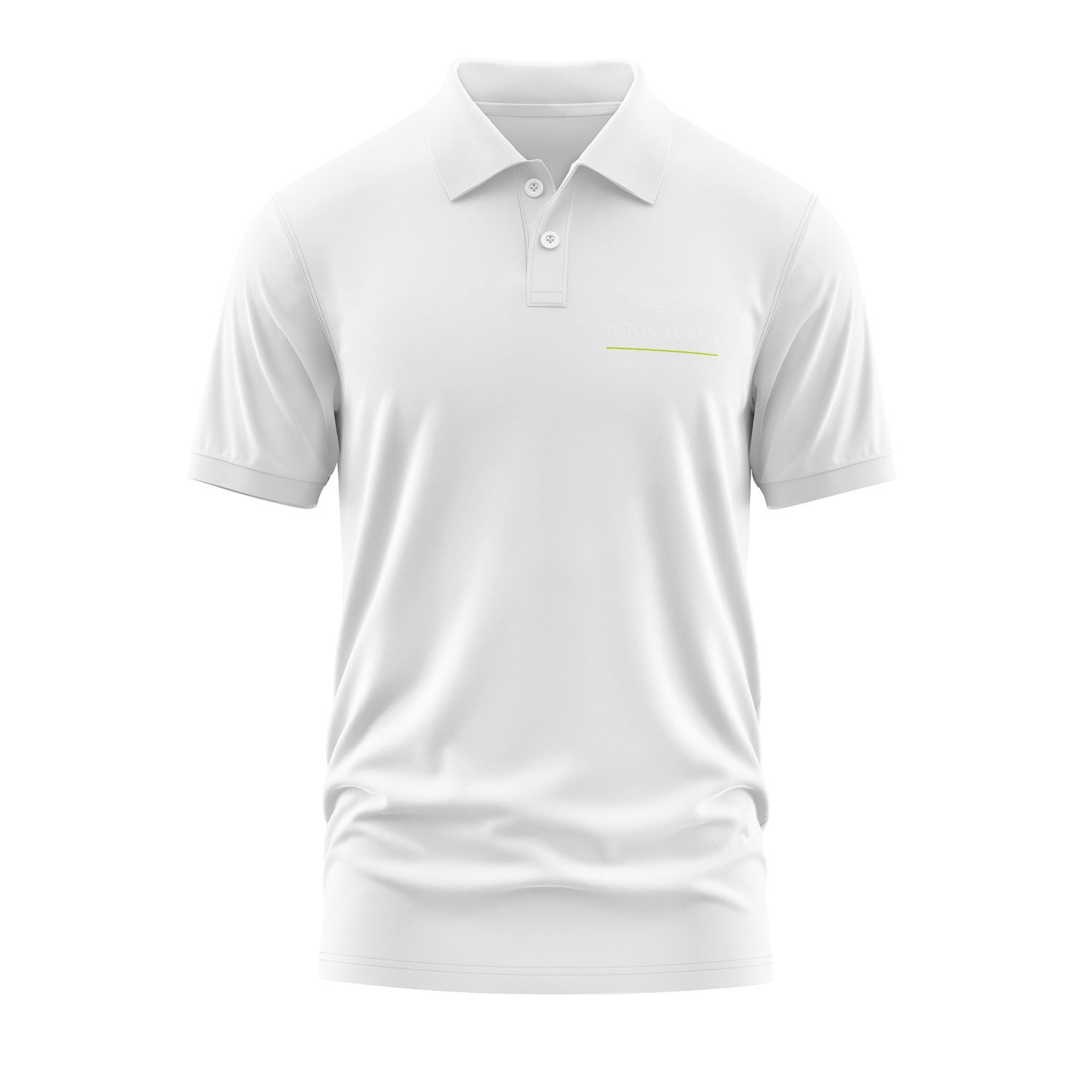 Aston Martin Racing Polo Tişört S - Beyaz