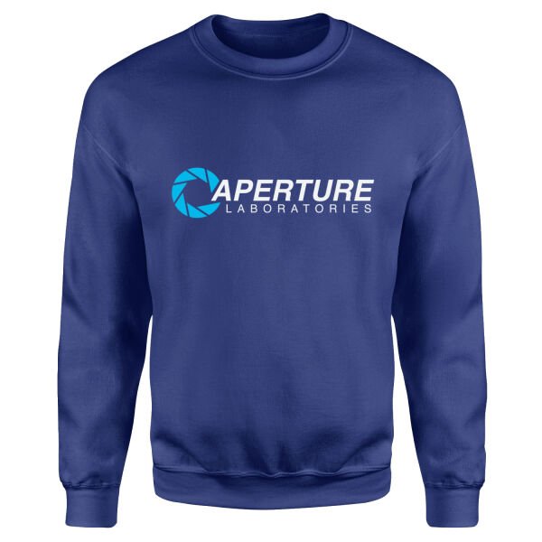 Aperture Laboratories | Half-Life Sweatshirt XL - İndigo Mavisi