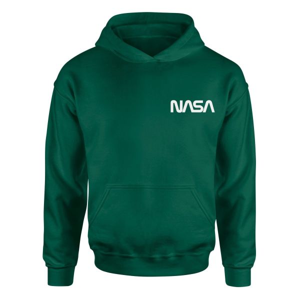 NASA Hoodie S - Nefti Yeşili