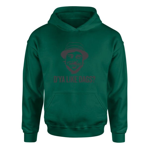 D’ya Like Dags? Snatch Hoodie XL - Nefti Yeşili