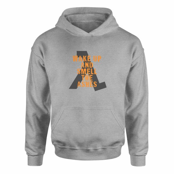 Wake Up And Smell the Ashes Hoodie S - Gri