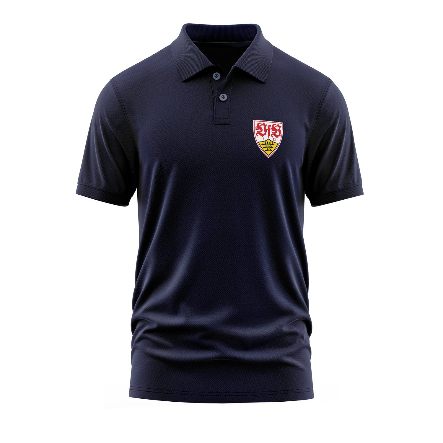 VfB Stuttgart Polo Tişört XXL - İndigo Mavisi