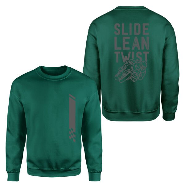 Slide, Lean, Twist GR Sweatshirt M - Nefti Yeşili