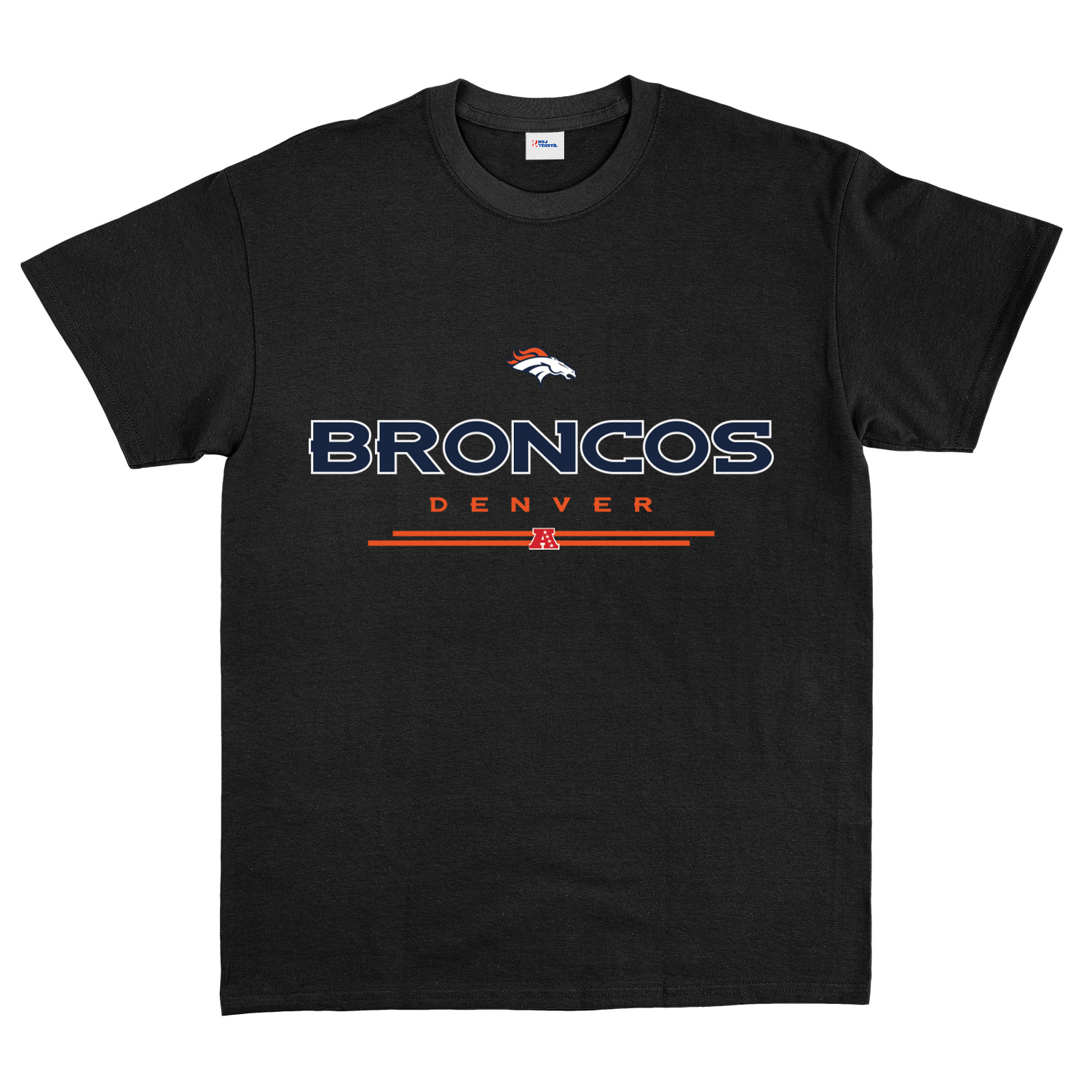 Denver Broncos AFC Tişört M - Siyah