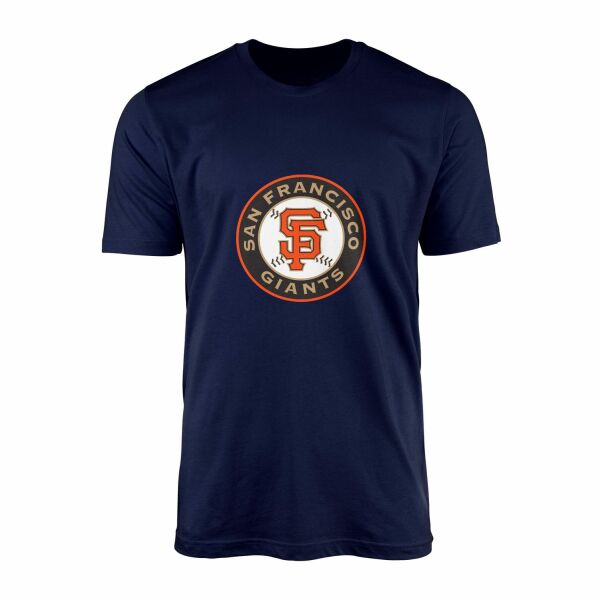 San Francisco Giants L Tişört S - İndigo Mavisi
