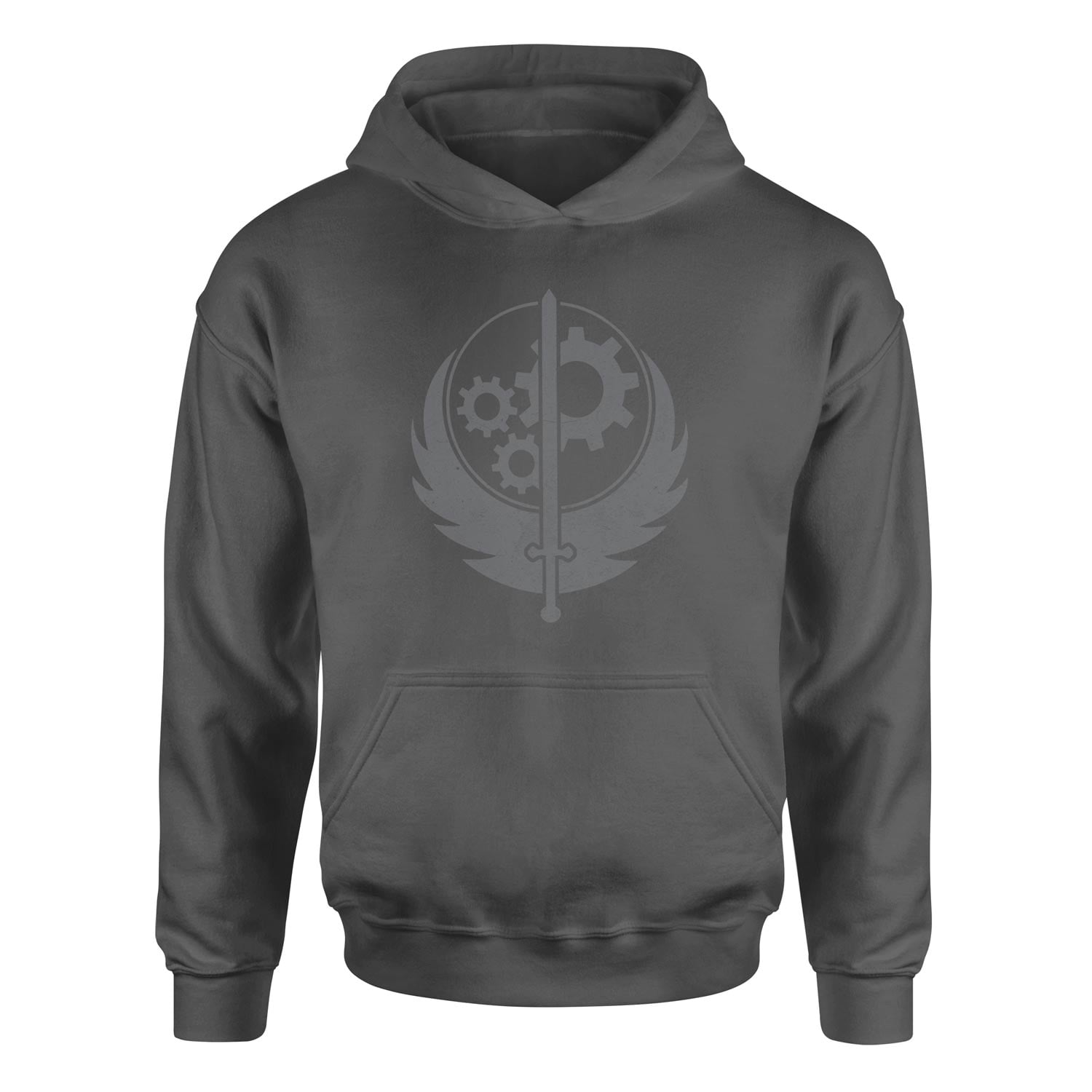 Brotherhood of Steel Hoodie XL - Füme | OUTLET