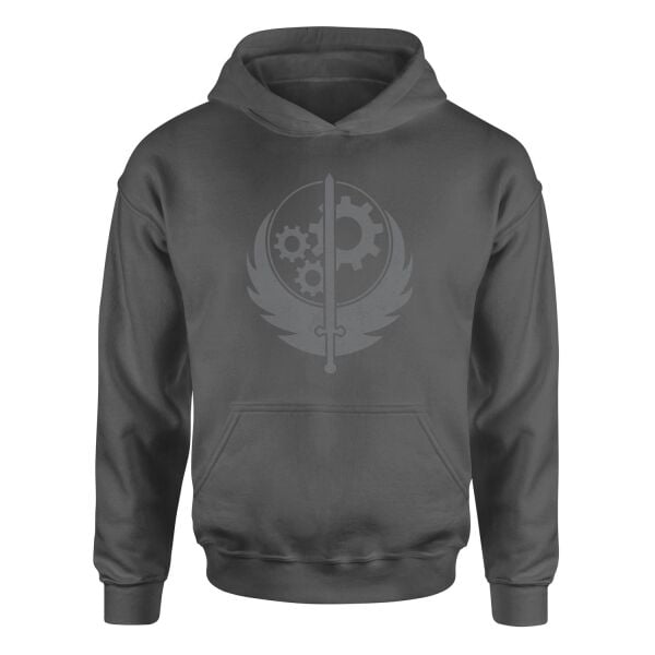 Brotherhood of Steel Hoodie XL - Füme | OUTLET