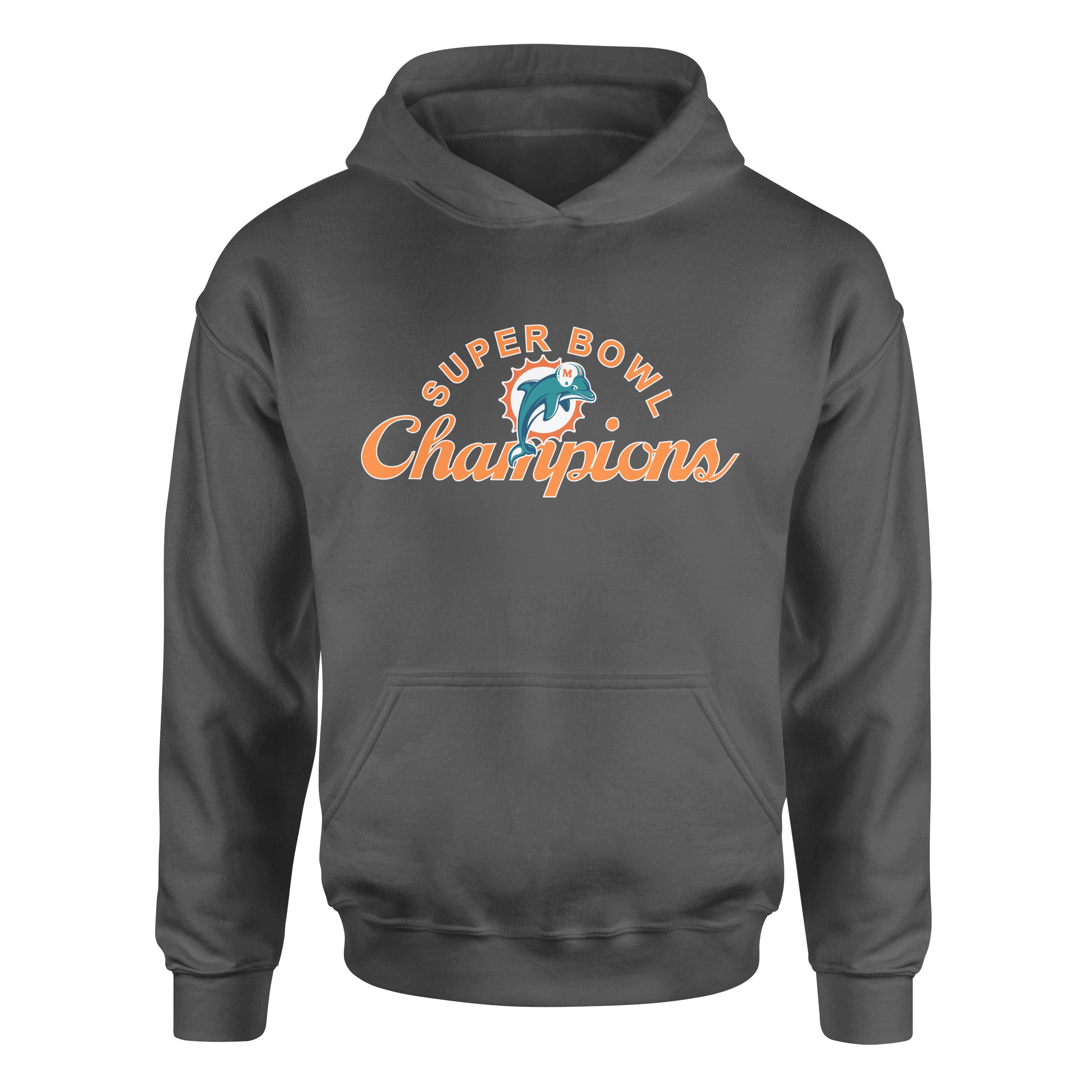 Miami Dolphins SB Champions Hoodie S - Füme