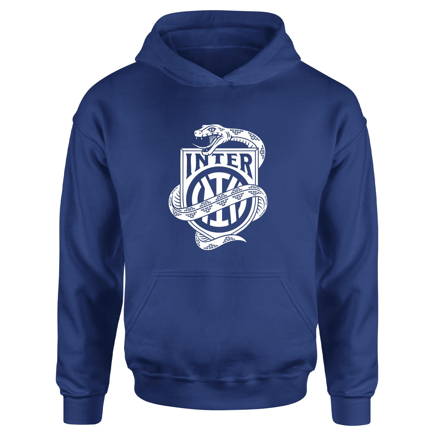 Inter Milan Hoodie M - İndigo Mavisi