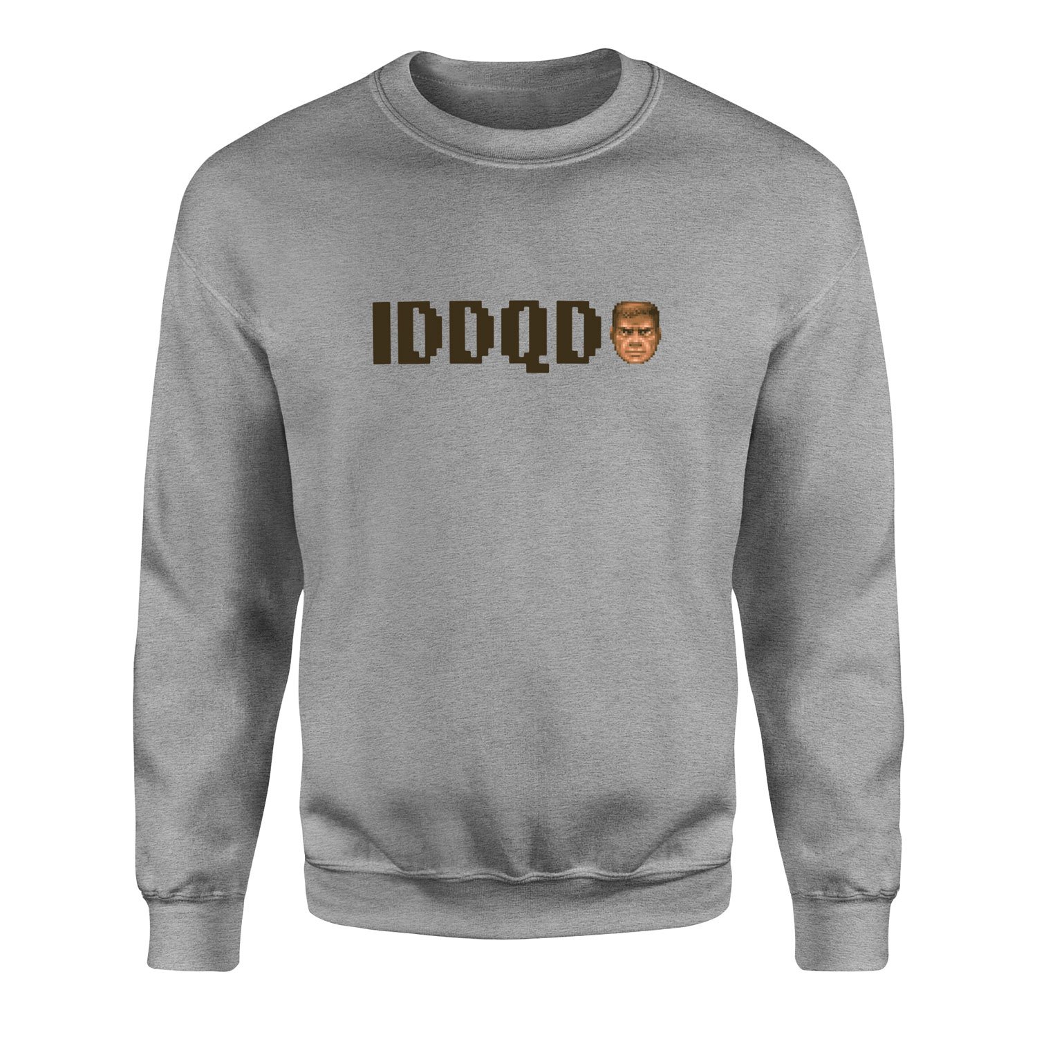 IDDQD | DOOM Sweatshirt XXL - Gri