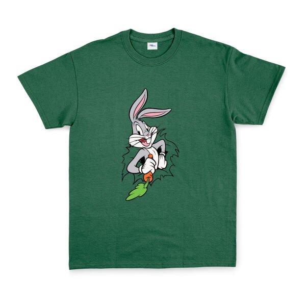 Bugs Bunny Splash Tişört L - Nefti Yeşili