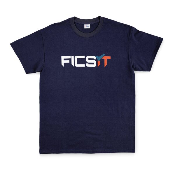 FICSIT Inc. | Satisfactory Tişört L - Lacivert