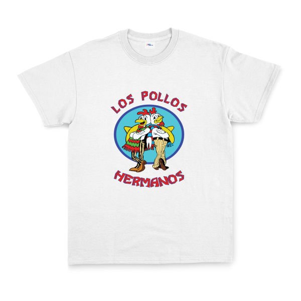 Los Pollos Hermanos Tişört XL - Beyaz