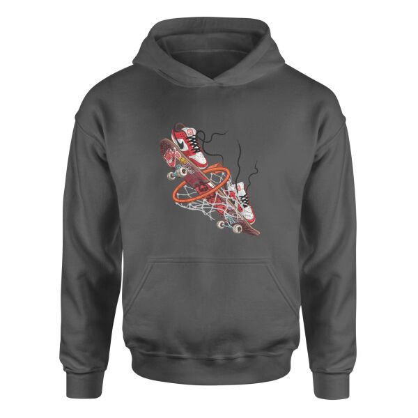 Air Jordan Skateboard Hoodie XL - Füme