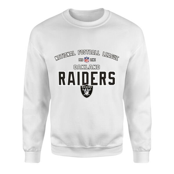 Las Vegas “Oakland” Raiders Retro Edition NFL Sweatshirt XL - Beyaz