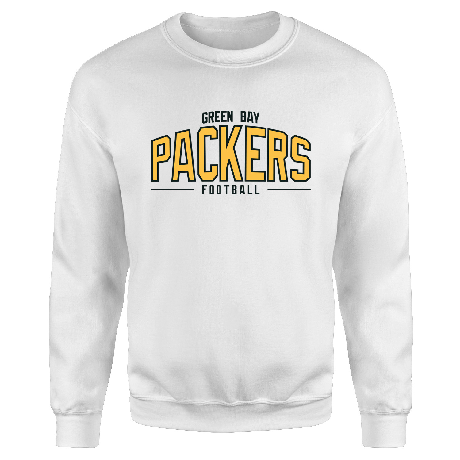 Green Bay Packers B Sweatshirt L - Beyaz