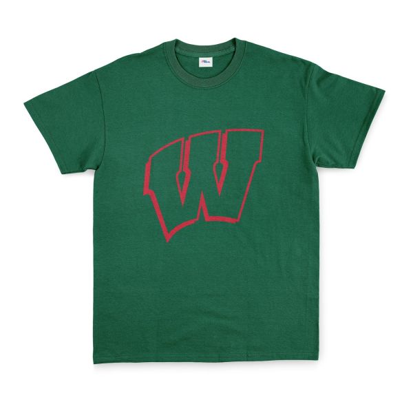 Wisconsin Badgers Tişört S - Nefti Yeşili