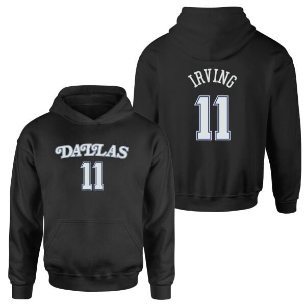 Kyrie Irving 11 Dallas Forma Hoodie L - Siyah | OUTLET