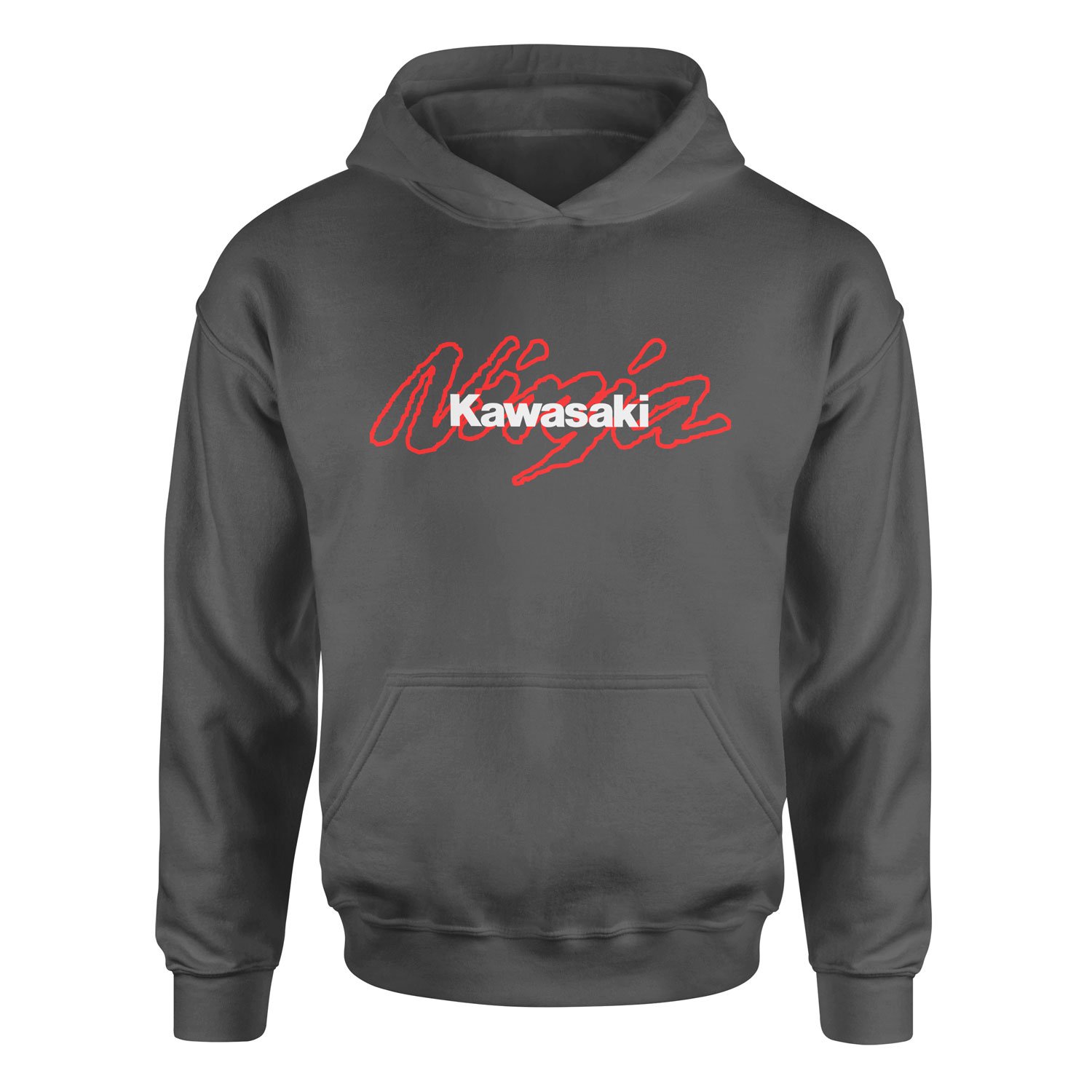Kawasaki Ninja Power Hoodie XL - Füme