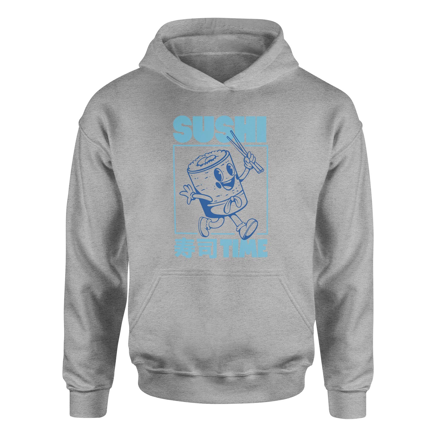 Sushi Time Hoodie XXL - Gri