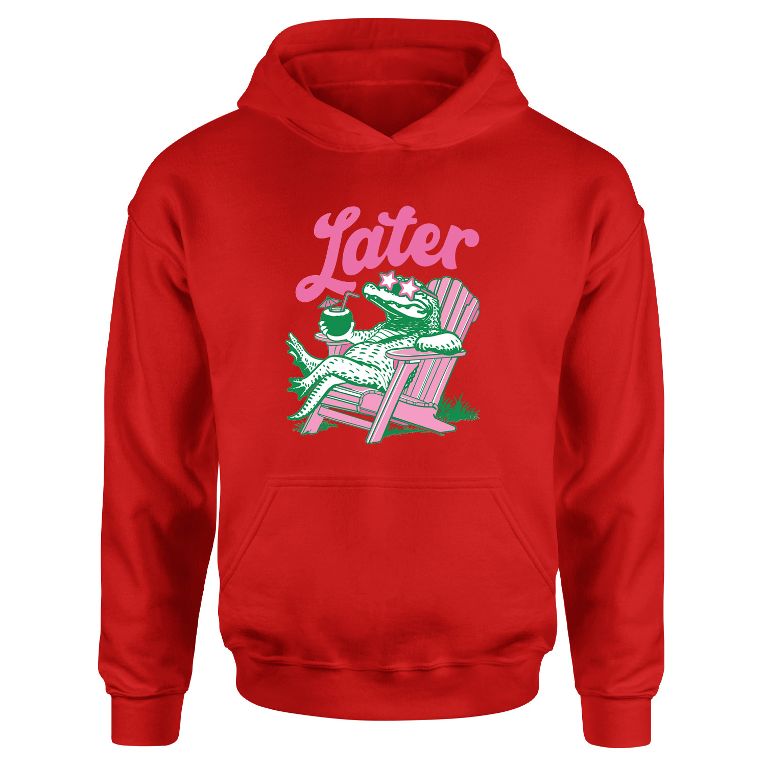 Later Hoodie XXL - Kırmızı