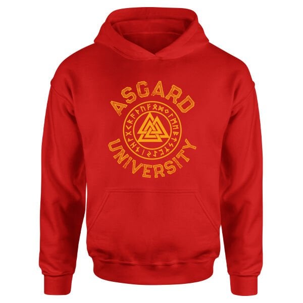 Asgard University Hoodie M - Kırmızı