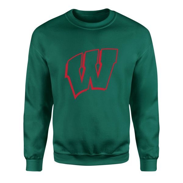 Wisconsin Badgers Sweatshirt M - Nefti Yeşili