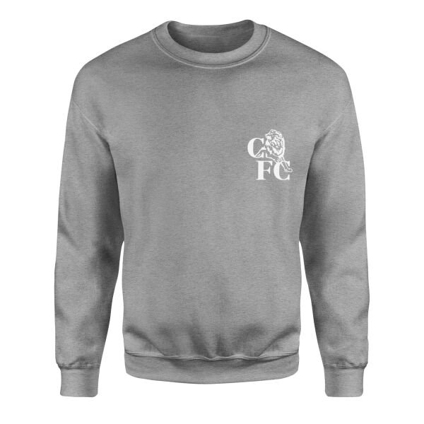 Chelsea FC Retro Icon Sweatshirt L - Gri