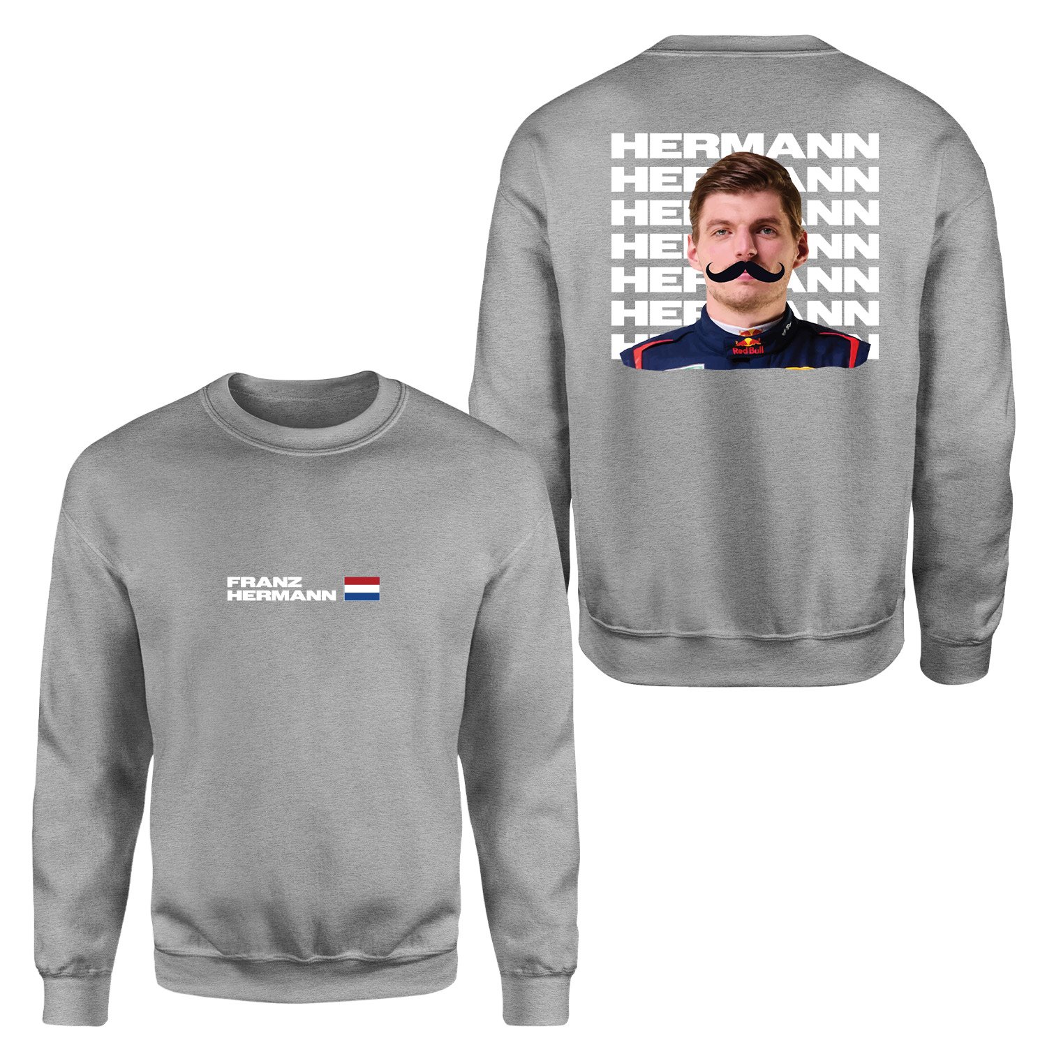 Franz Hermann Red Bull Driver Sweatshirt S - Gri
