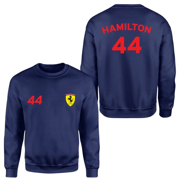 SF Lewis Hamilton 44 Sweatshirt XL - İndigo Mavisi
