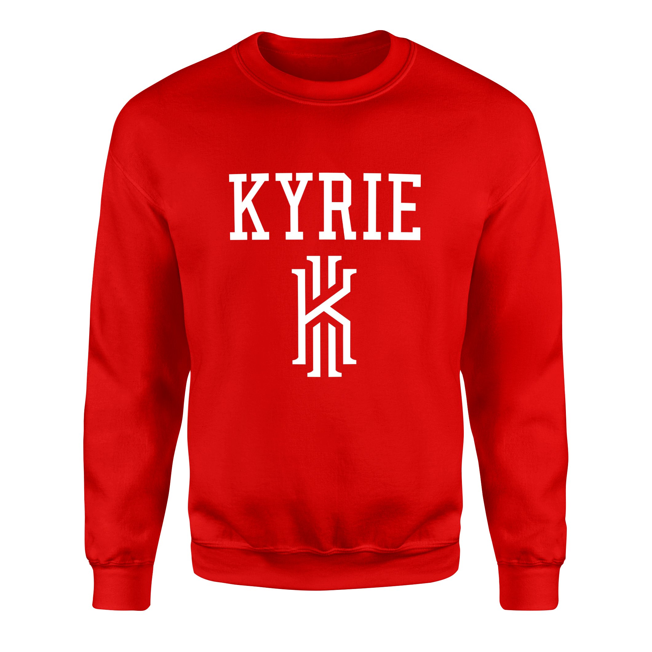 KYRIE Text Sweatshirt XXL - Kırmızı