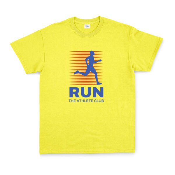 Run, The Athlete Club Tişört S - Sarı