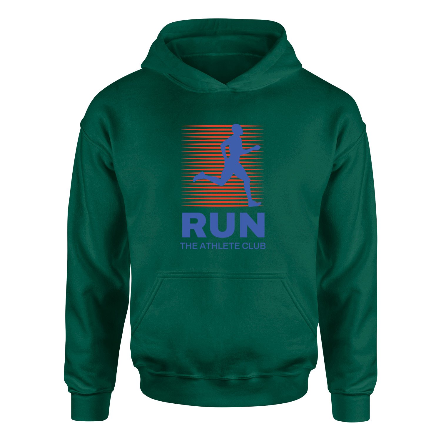 Run, The Athlete Club Hoodie S - Nefti Yeşili