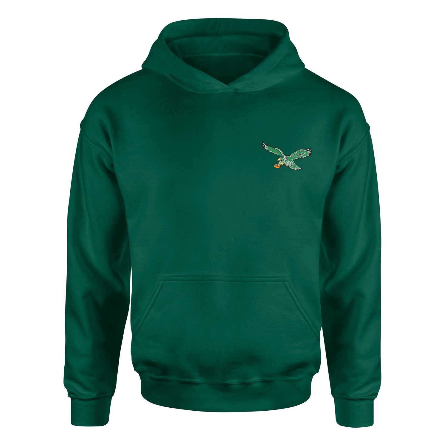 Philadelphia Eagles Retro L Hoodie L - Nefti Yeşili