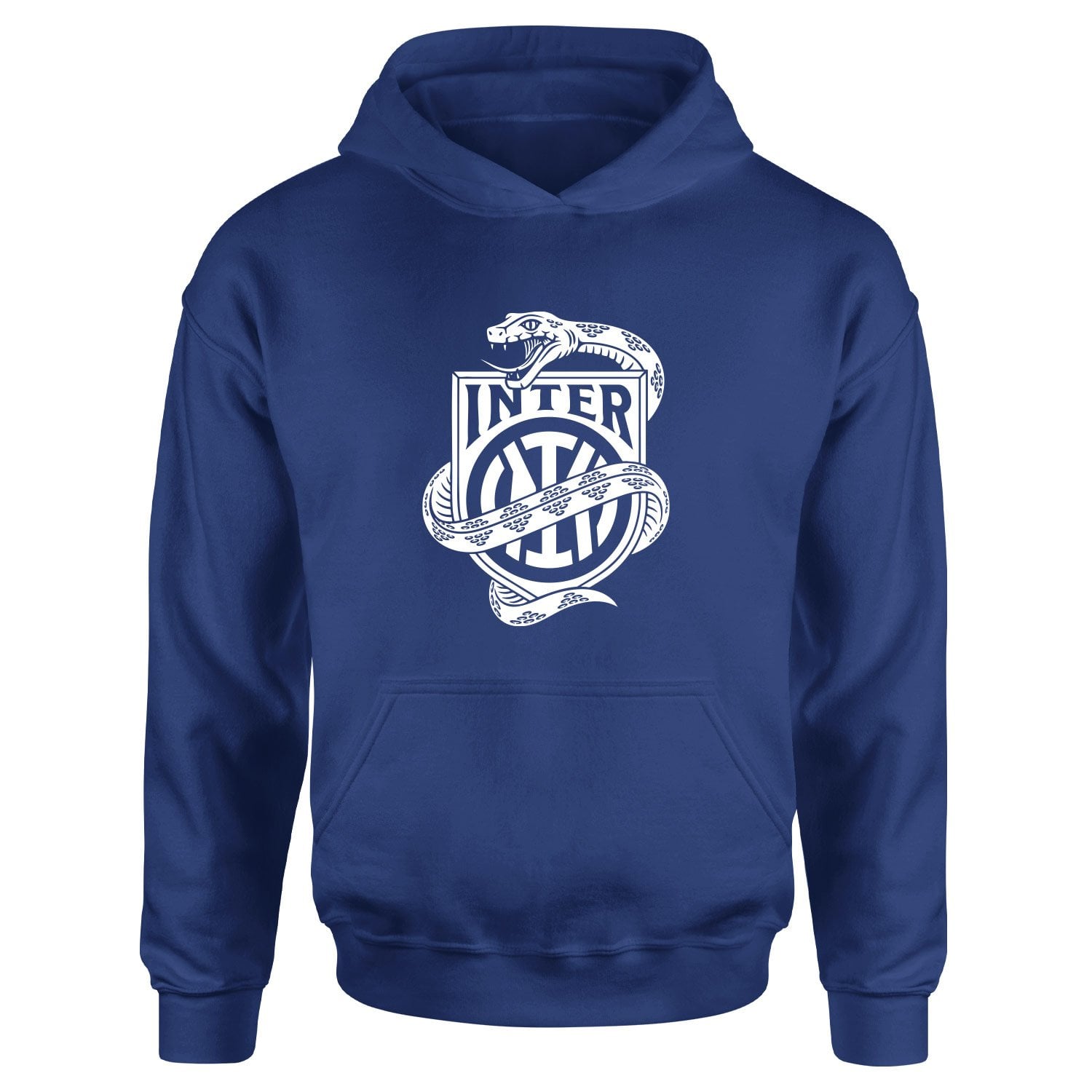 Inter Milan Hoodie XXL - İndigo Mavisi