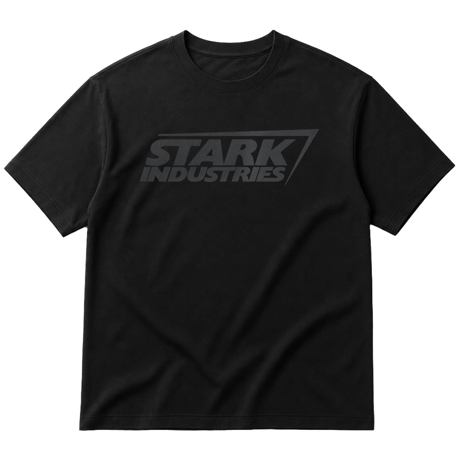 Stark Industries Oversize Tişört XL - Siyah