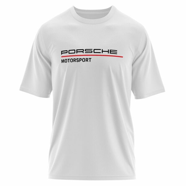 Porsche Motorsport Oversize Tişört S - Beyaz