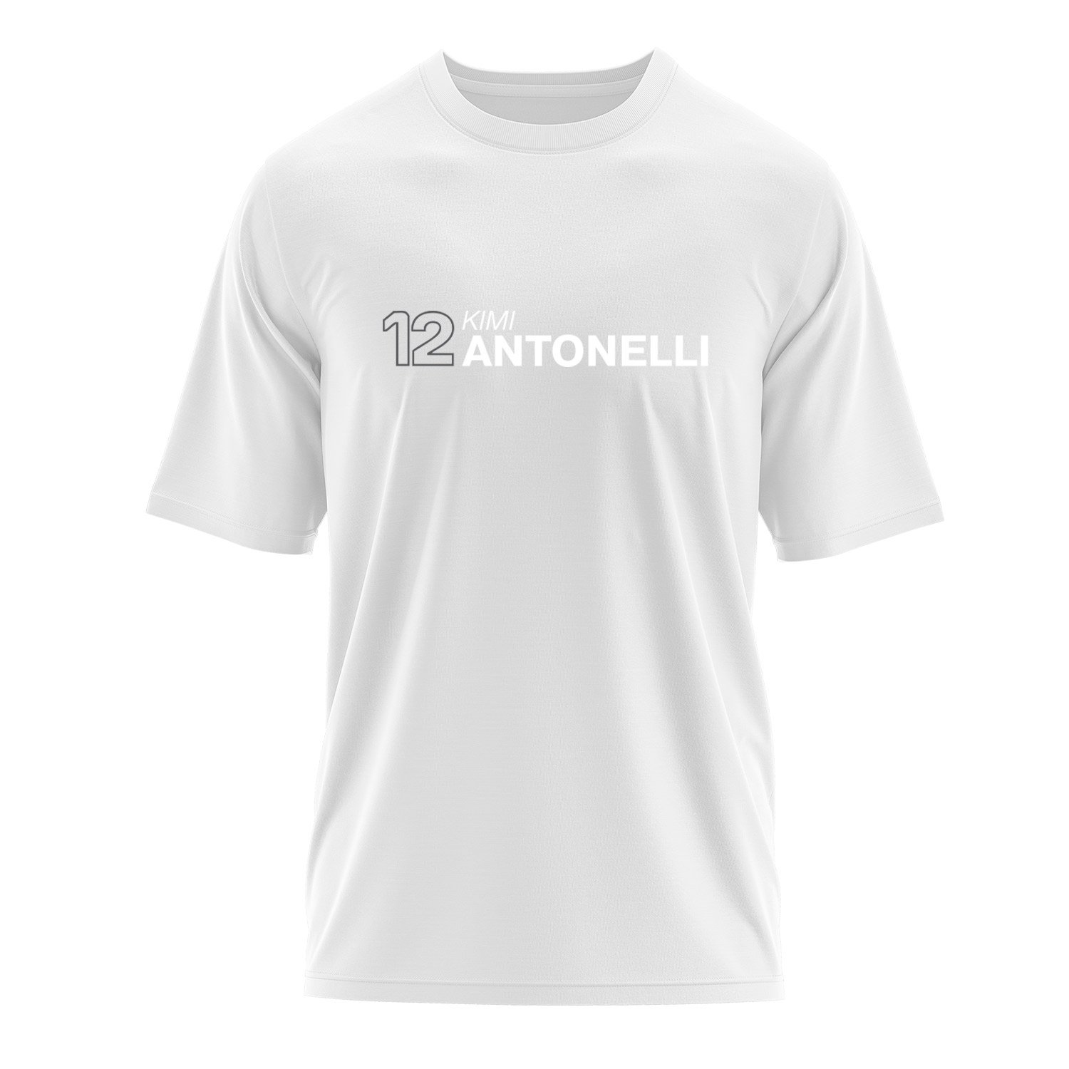 Kimi Antonelli 12 Oversize Tişört S - Beyaz