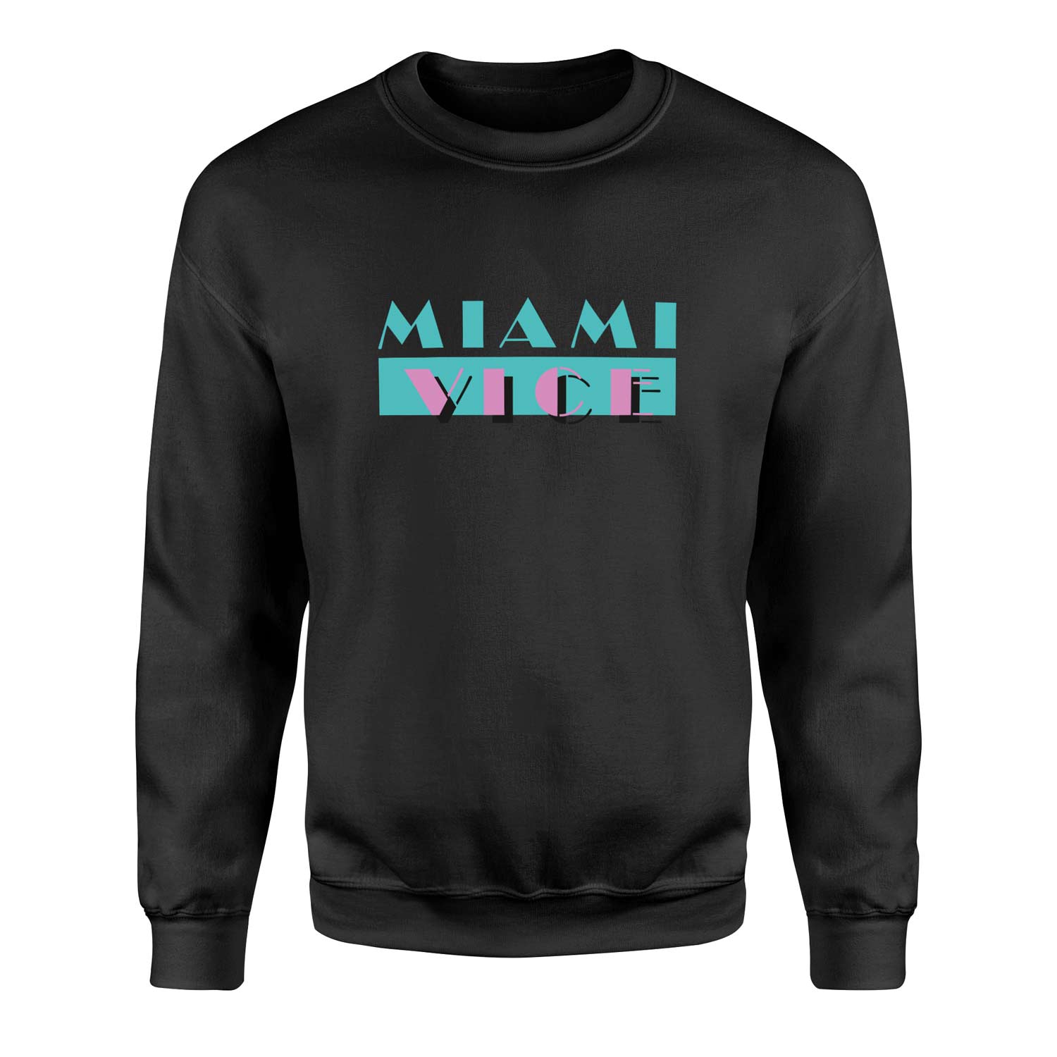 Miami Vice Sweatshirt M - Siyah