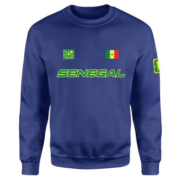 Senegal 2026 Sweatshirt S - İndigo Mavisi