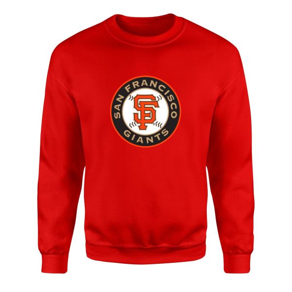 San Francisco Giants L Sweatshirt M - Kırmızı