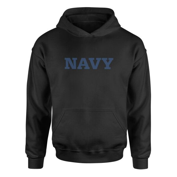 Navy Denizci Hoodie S - Siyah
