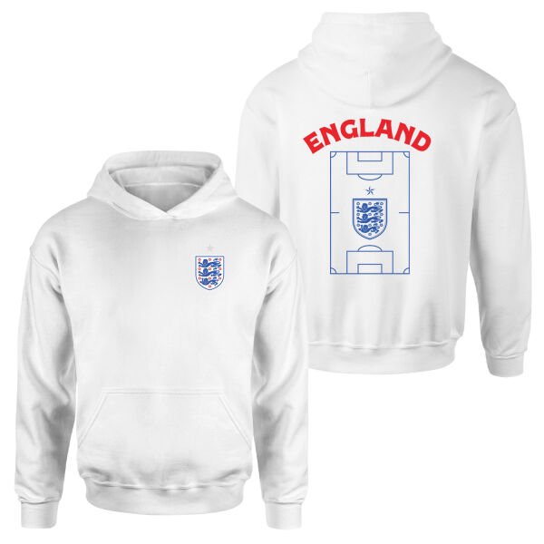 İngiltere Dünya Kupası 2026 Hoodie L - Beyaz