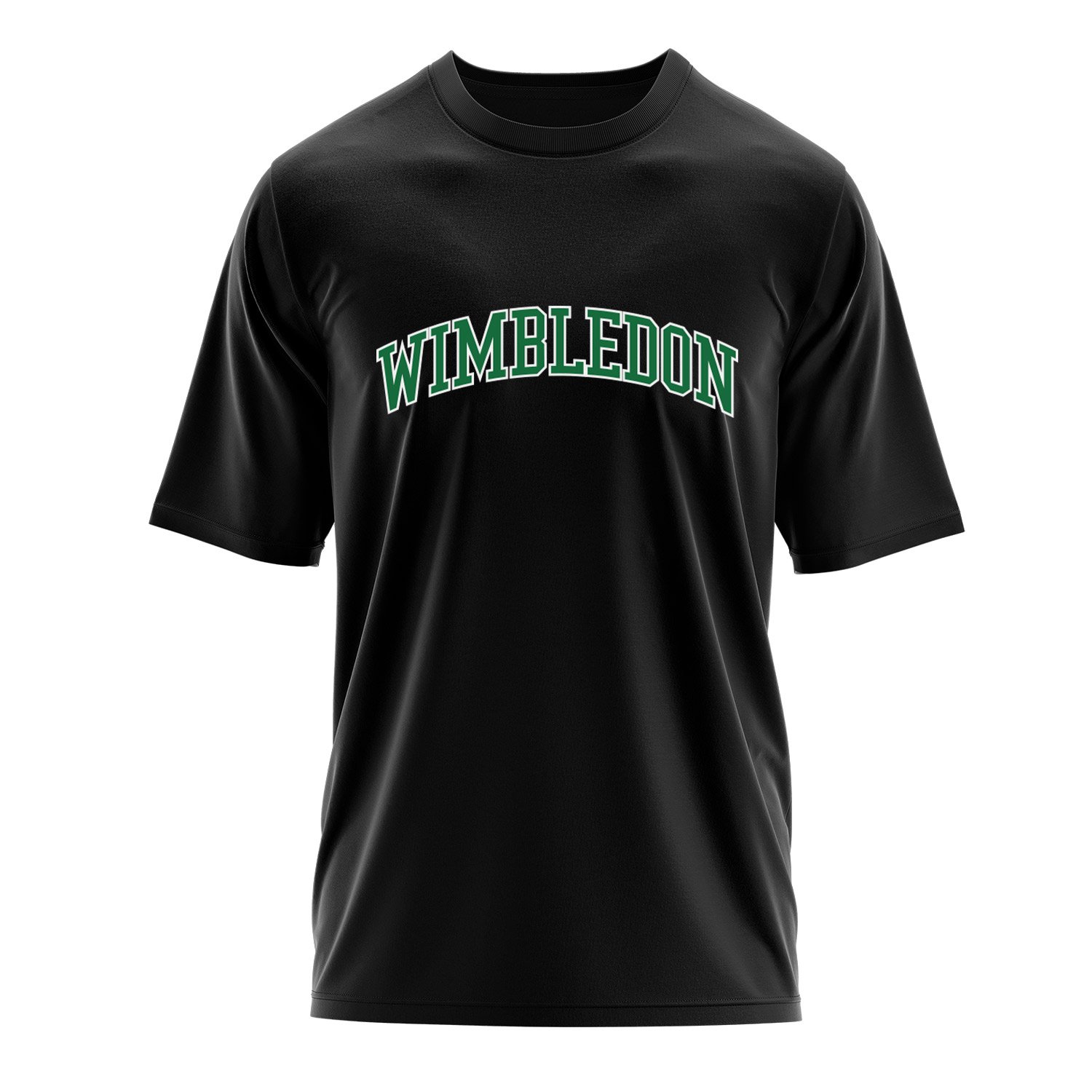 Wimbledon Oversize Tişört XL - Siyah