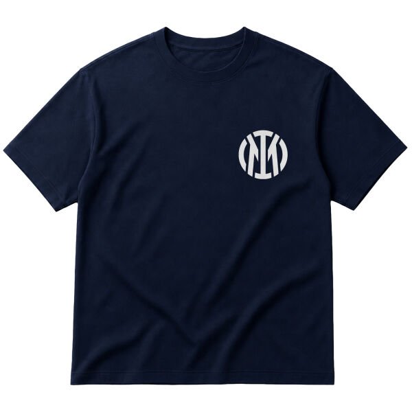 Inter W Oversize Tişört M - İndigo Mavisi