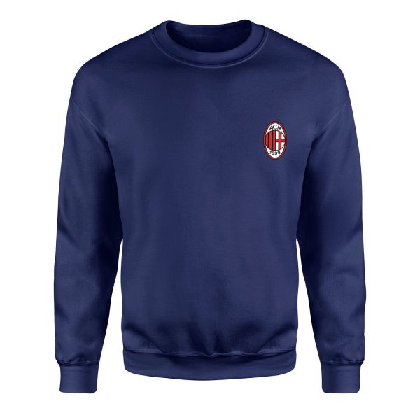 AC Milan Sweatshirt XL - İndigo Mavisi