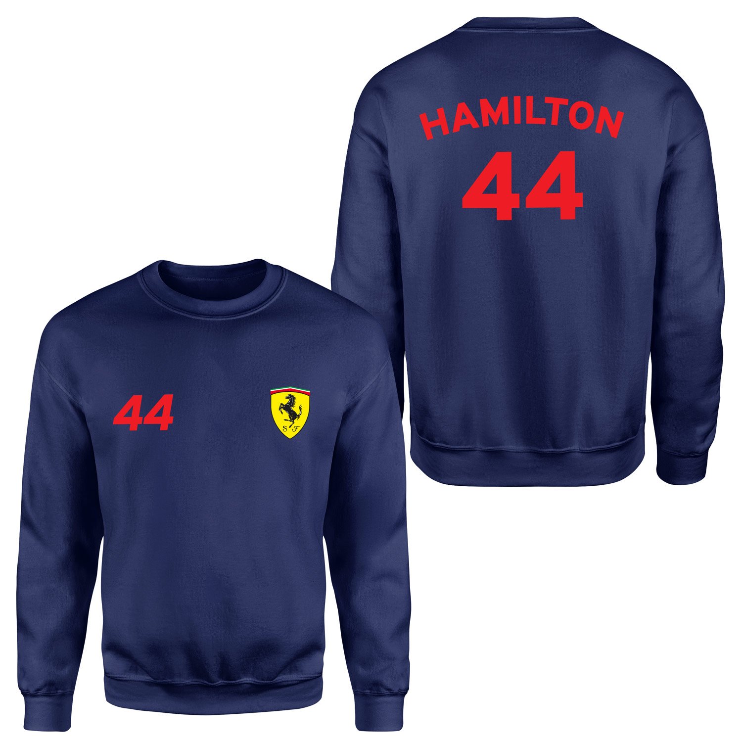 SF Lewis Hamilton 44 Sweatshirt L - İndigo Mavisi