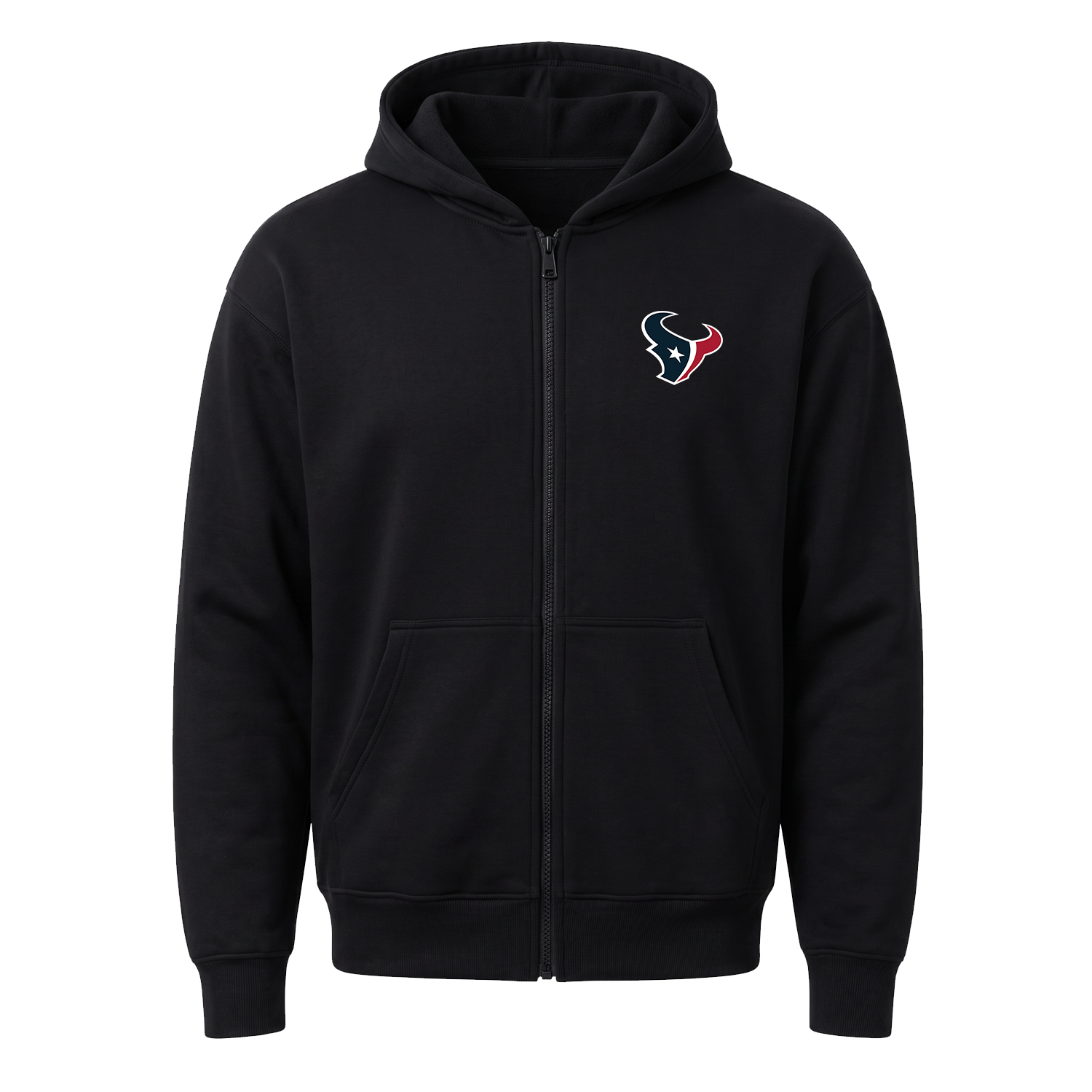 Houston Texans Fermuarlı Kapüşonlu Sweatshirt