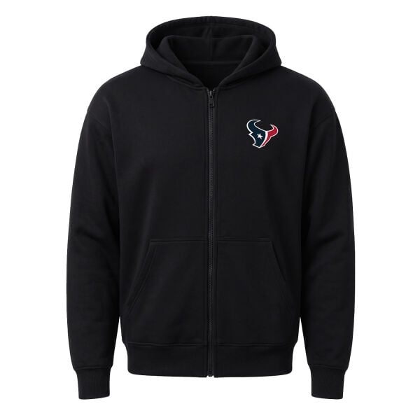 Houston Texans Fermuarlı Kapüşonlu Sweatshirt